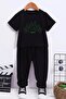 Children's Green Angel Bottom Top Tracksuit Set