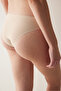 Traceless Light Skin Color Laser Cut Slip Panties - 2