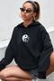 Unisex Yin & Yang Design Sweatshirt - 2