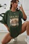 Women's Tasmania Printed Oversize T-shirt - 2