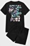 just chill and have fun Print Shorts Set
