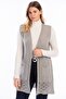 Women's Gray Knitwear Vest - 2