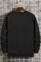 Unisex Blue Butterfly Crew Neck Sweatshirt - 2