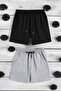 Pack of 2 Unisex Cotton Comfortable Combed Cotton Shorts