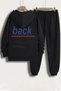 Unisex Back Printed Tracksuit Set