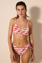 Marine Fish V Ring Textured Multicolor Bikini Bottom - 5