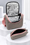 Water Resistant Fabric Foil Backpack School Bag with Lunchbox and Pen Holder Set of 3 - 6