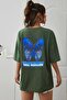 Unisex Butterfly Printed T-shirt