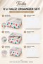 6-Piece Balloon Baby Hospital Discharge Bag Organizer Set - 8