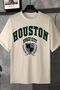 Unisex Houston Space City Printed Design T-shirt