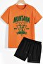 Montana Shorts T-shirt Tracksuit Set