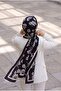 Women's Luxury Medina Silk Shawl Mustard - 7