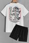 Osaka Shorts T-shirt Tracksuit Set