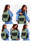 Luxury Unisex Water-Resistant Fabric Daily Travel and Backpack / 262 - 2