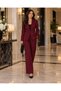 Women's Jacket and Wide-Leg Pants Two-Piece Set for Office and Events - 3