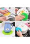 Silicone Non-Exhausting Dish Brush and Vegetable Cleaning Tool 2 Pieces - 5