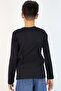 Ataturk Printed Boy's Black Long Sleeve T-Shirt Age 5-14 - 3