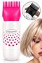 Comb hair coloring care oil care water dip dye smearing applicator bottle
