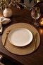 Wicker Supla, American Style, Wicker Jute Braided Supla, Round, Plate Mat 33X33 cm - 2