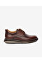 Men's Brown Genuine Leather Oxford Shoes 5K1Ka16231