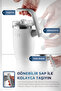 Fika Lumi Patented Leak-Proof Double Spout Steel Thermos with Rotating Handle 950 ml - White - 8