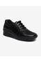 Women's Black Genuine Leather Comfort Shoes 5K2Fa59327 - 2