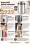 304 Steel 1000 ml Coffee Milk Frothing Pot Milk Pot Pitcher cin504 - 6