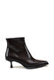 Women's Thin Heeled Boots Brown Yanki - 5