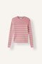 Crew Neck Striped Ribbed Sweater Girls H6401A826Au - 6