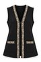 Women's Middle Age and Above Steel Knit Cold Yarn Mother Knitwear Vest 1160