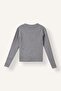 Fitted Crew Neck Knitwear Sweater for Girls E9849A825Au - 7