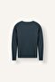 Standard Fit Crew Neck Basic Sweatshirt H8887Ax26Au - 2