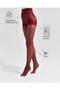 Women's 30 Denier Pantyhose Claret Red - 2