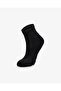 Unisex Seamless Sole Towel Short Sports Socks Black - 5