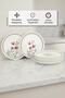 Violet 6 Piece Porcelain Cake Set - 5