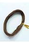1 mm 20 Meters Cinnamon Brown Color Waxed Cord Horsehair Leather Sewing Necklace Jewelry Design Bracelet Cord - 5