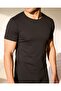 Men's Premium Micromodal Crew Neck Undershirt Black - 3