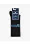 Men's Premium Roll Top Elasticless Seamless Bamboo Socks Black - 4