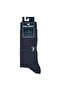Men's Premium Seamless Scented Summer Bamboo Socks Navy Blue