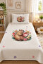 Capybara Patterned Single Pique 160X220 Cm, 160 X 230, 2 Pieces, Polyester, Without Sheets, Mixed - 8