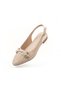 Zri̇n-120 Ten Günlük Mesh Women's Ballerinas with Stone Accessories - 3