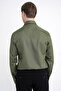 Slim Fit 100% Cotton Non Iron Fabric Khaki Shirt Gk 734 - 6