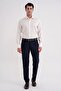 Men's Slim Fit 100% Cotton Non Iron Iron-Free Fabric Cream Shirt Gk 741 - 4