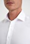 Slim Fit 100% Cotton Non Iron Fabric White Shirt Gk 734 - 6