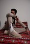 Zrk-702 premium high quality beige suede daily men's classic shoes - 5