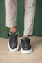 Zrc2617 - Premium High Quality 5.5 cm Thick Sole Men's Sneaker Gray - 5