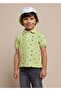 Boy's Green Polo Neck T-shirt 03109-047