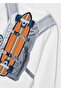 Boy's Backpack Printed Uzunkol Sweatshirt 4049 - 5