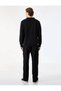 Shawl Collar Regular Fit Long Sleeve Zippered Sweatshirt - 4