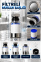 Filtered Faucet Head Water Purification Device – Faucet Tip with Replaceable Filter Cartridge, Water Filter